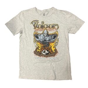 Volcom Stone Ghost World Tour graphic t‎ shirt short sleeve